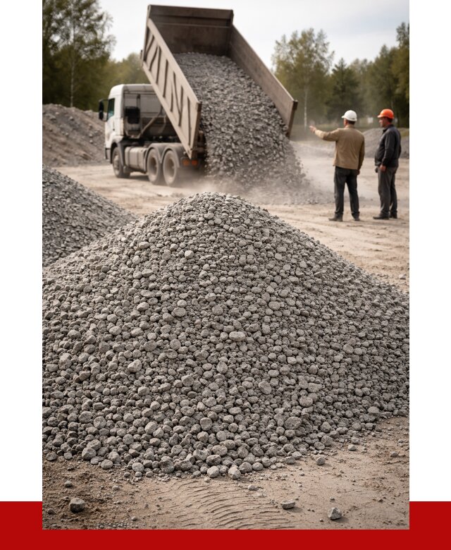 Гранитный щебень фракция 0-5 в Кимрах от 3027 руб ПРОНЕРУДКмы