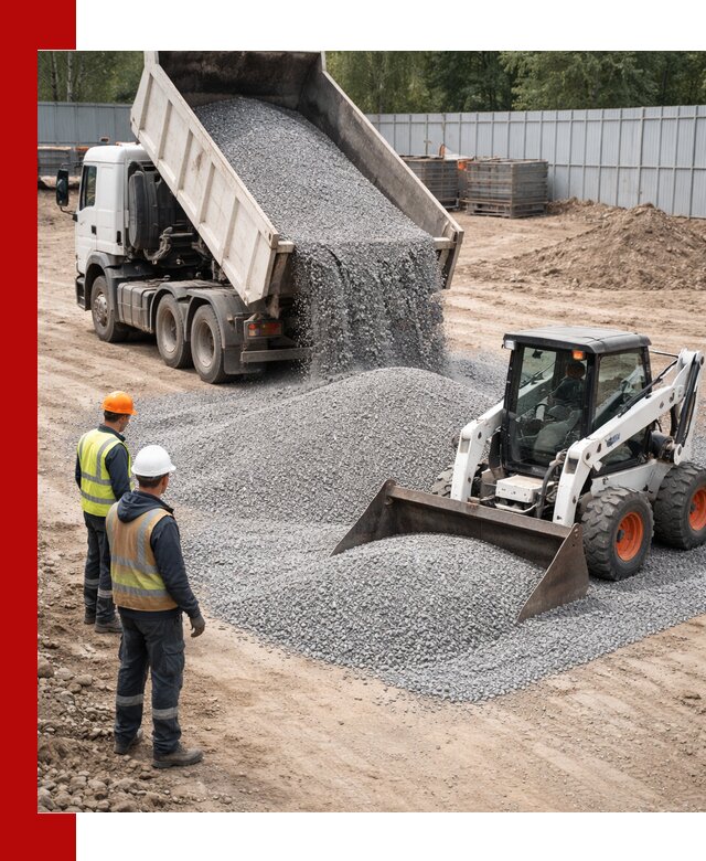 Доставка и продажа гранитного щебня фракции 0-5 в Кимрах