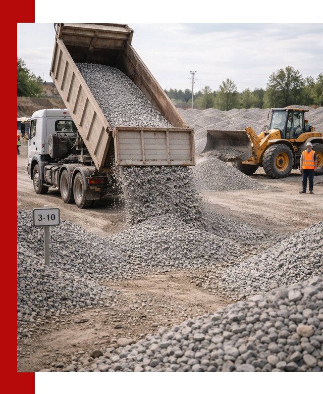 Гранитный щебень фракции 3–10: доставка и продажа в Кимрах