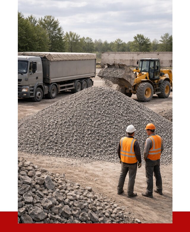 Гранитный щебень фракция 5-20 в Кимрах от 4384 руб | ПРОНЕРУДКмы