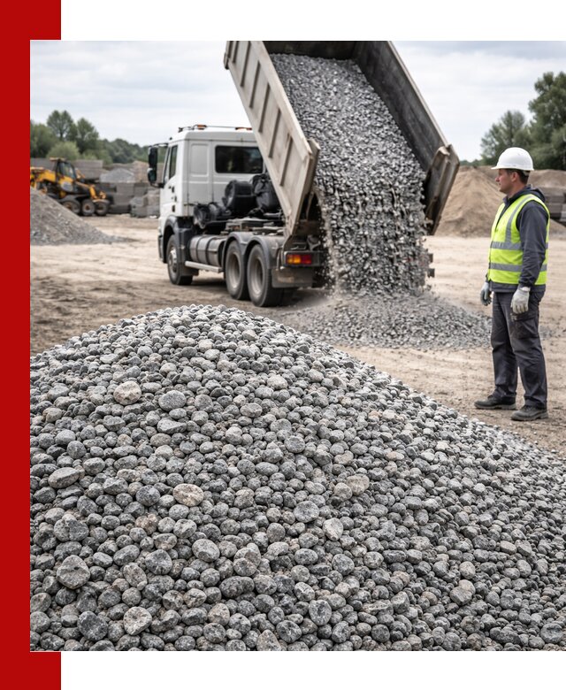 Доставка и продажа гранитного щебня фракции 5-20 в Кимрах