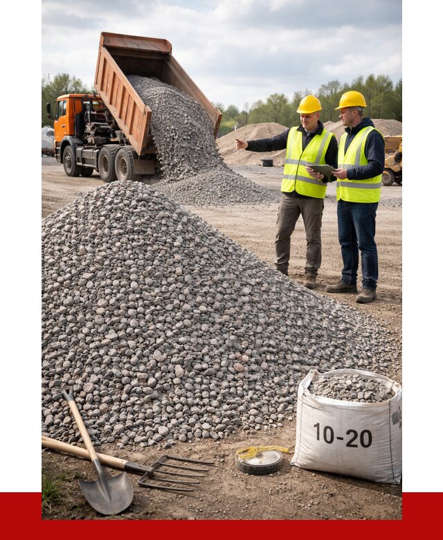 Гранитный щебень фракция 10-20 в Кимрах от 4384 руб.|ПРОНЕРУДКмы