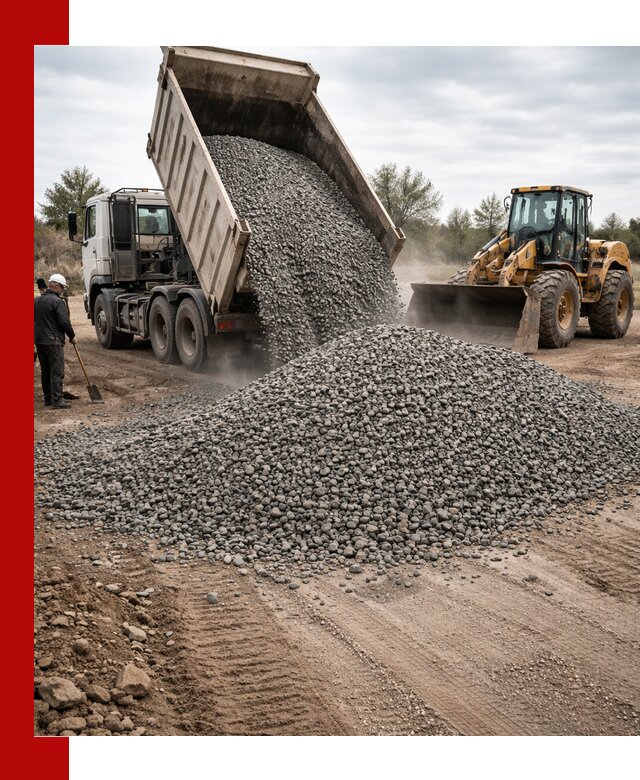 Гранитный щебень фракция 10-20 с доставкой в Кимрах