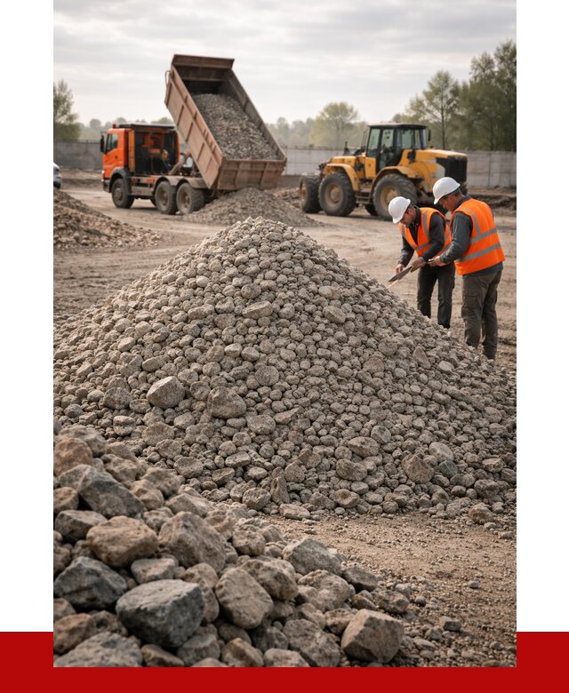 Гранитный щебень фракция 40-70 в Кимрах от 2610 руб ПРОНЕРУДКмы