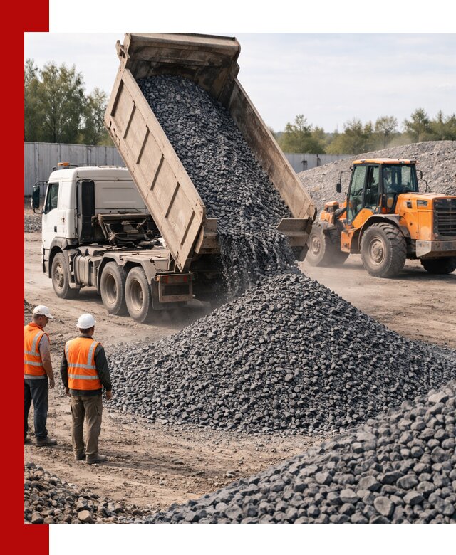 Доставка и продажа щебня габбро-диабаза в Кимрах