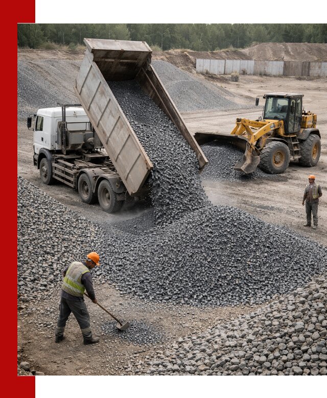 Щебень габбро-диабаз фр. 5-20 с доставкой в Кимрах