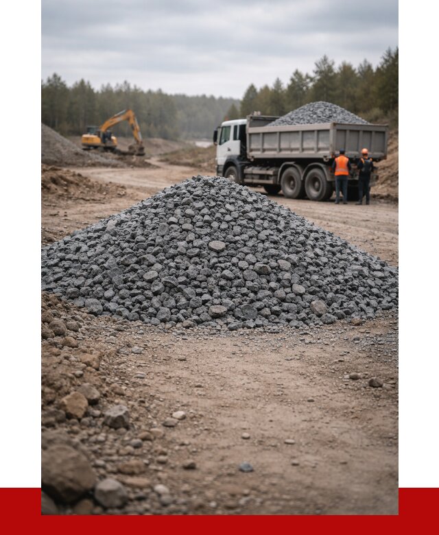 Щебень габбро диабаз фракция 40-70 в Кимрах от 2297 р-ПРОНЕРУДКмы