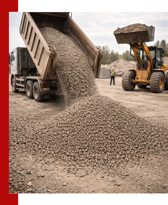 Гравийный щебень фракция 3–10 с доставкой в Кимрах