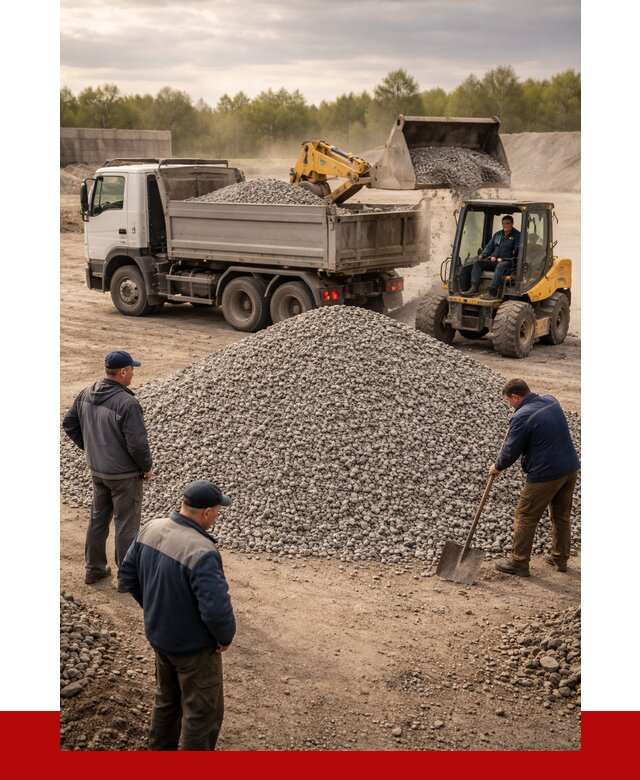 Гравийный щебень фракция 5-20 в Кимрах от 2505 р. ПРОНЕРУДКмы