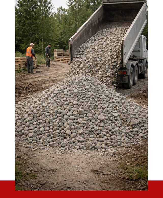 гравийный щебень фракция 70-120 в Кимрах от 2558 р. ПРОНЕРУДКмы