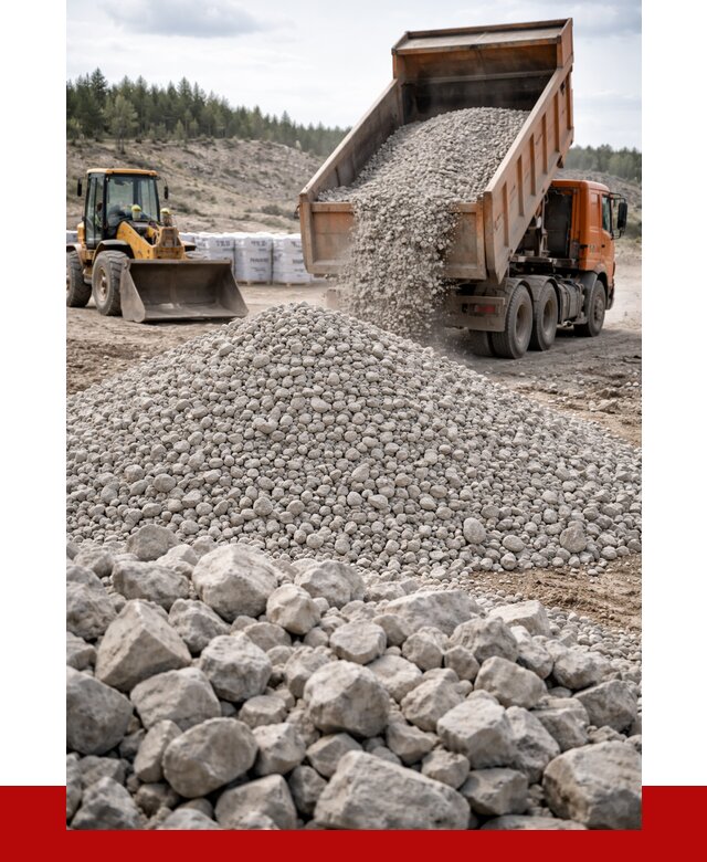 Доломитовый щебень фр. 20-40 в Кимрах от 4384 р. | ПРОНЕРУДКмы