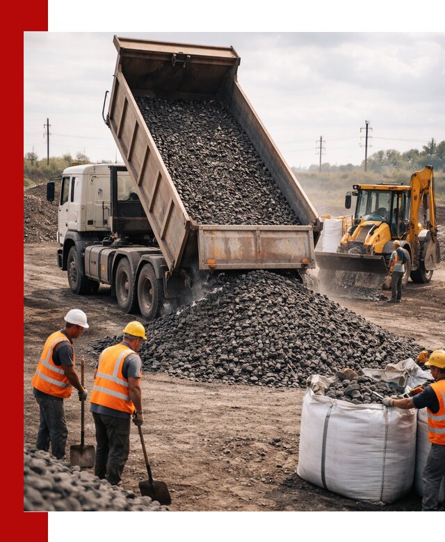 Шлаковый щебень фракция 40-70 с доставкой в Кимрах