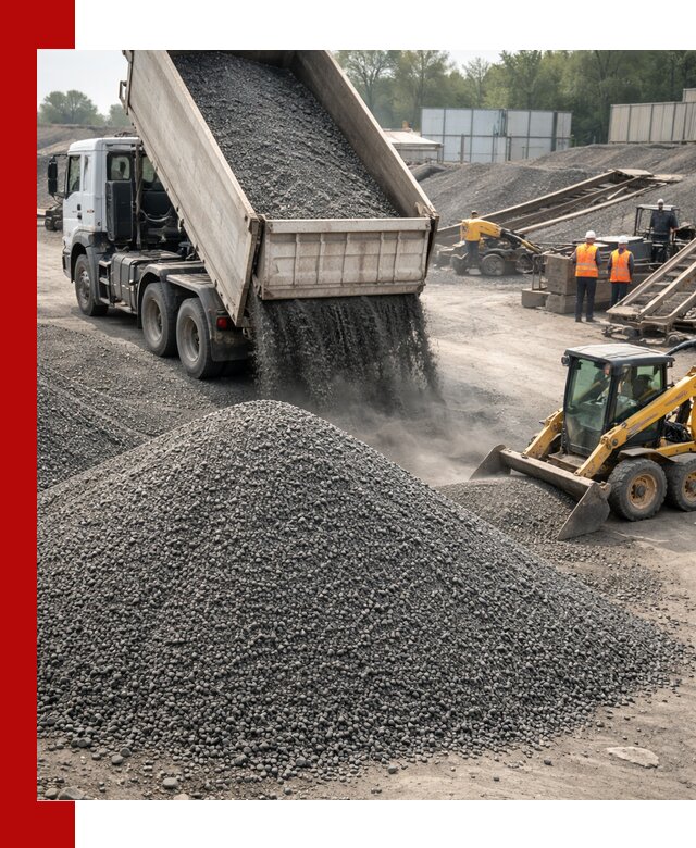 Вторичный щебень фракция 0–5 с доставкой в Кимрах