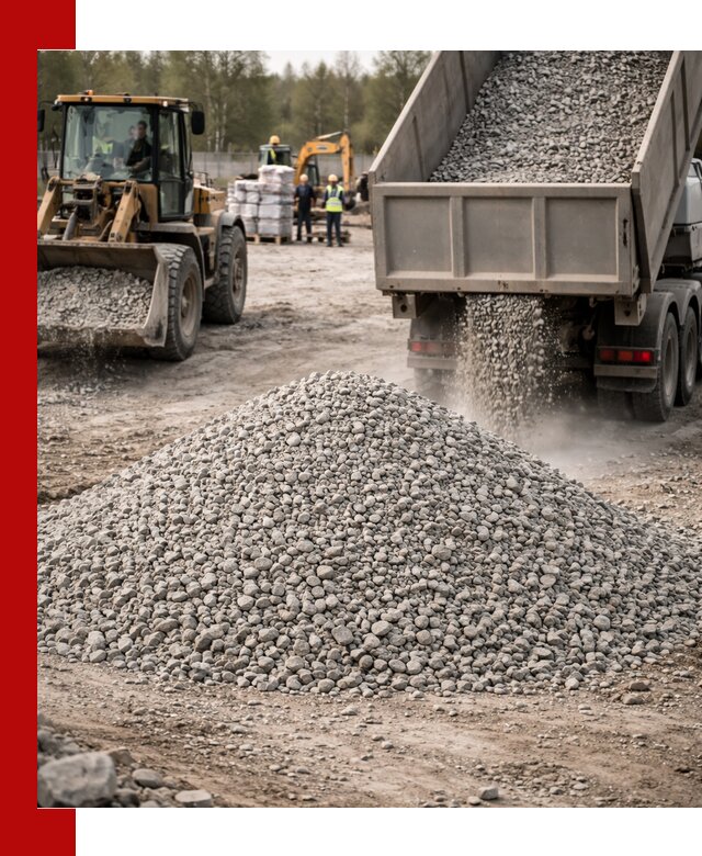 Вторичный щебень фракции 5-20 в Кимрах — доставка и продажа крупнотоннажно