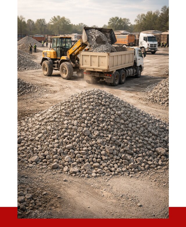 Вторичный щебень фракция 40-70 в Кимрах от 1816 р, ПРОНЕРУДКмы