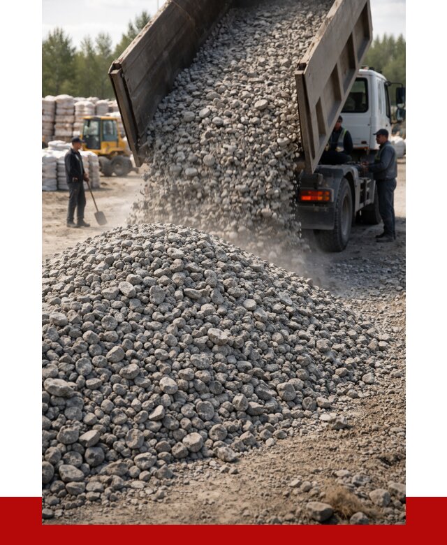 Бетонный щебень фракция 40-70 в Кимрах от 1879 р. ПРОНЕРУДКмы