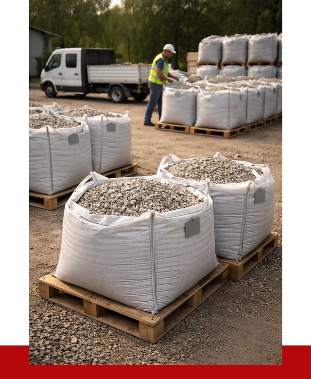 Щебень в мешках с доставкой в Кимрах от 4384 р. | ПРОНЕРУДКмы