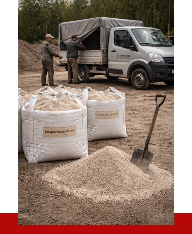 Кварцевый песок для пескоструя в Кимрах от 4698 р. | ПРОНЕРУДКмы