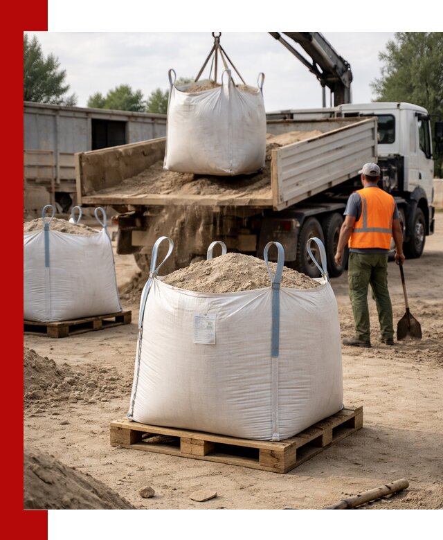 Доставка песка в биг бег в Кимрах быстро и без лишних хлопот