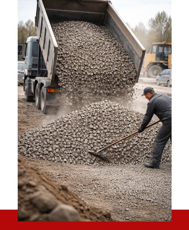 Гравий фракция 20-40 в Кимрах от 2610 р. доставка | ПРОНЕРУДКмы