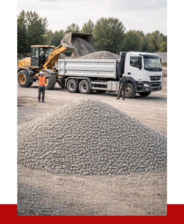 Купить мытый гравий в Кимрах от 3654 р, доставка ПРОНЕРУДКмы