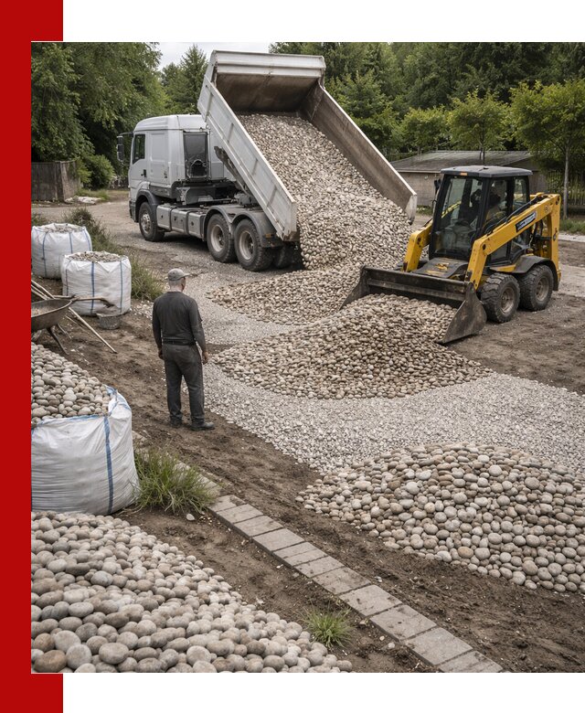 Доставка морской гальки оптом и в розницу в Кимрах