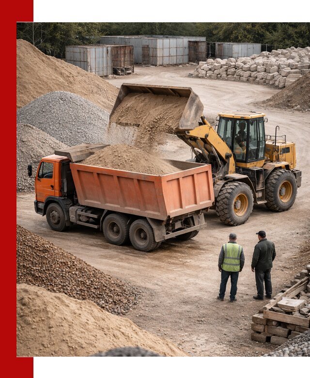 Доставка сыпучих смесей и смесей для стройки в Кимрах