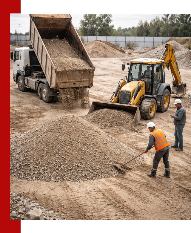 Поставка и доставка ПГС С4 в мешках и самосвалах в Кимрах