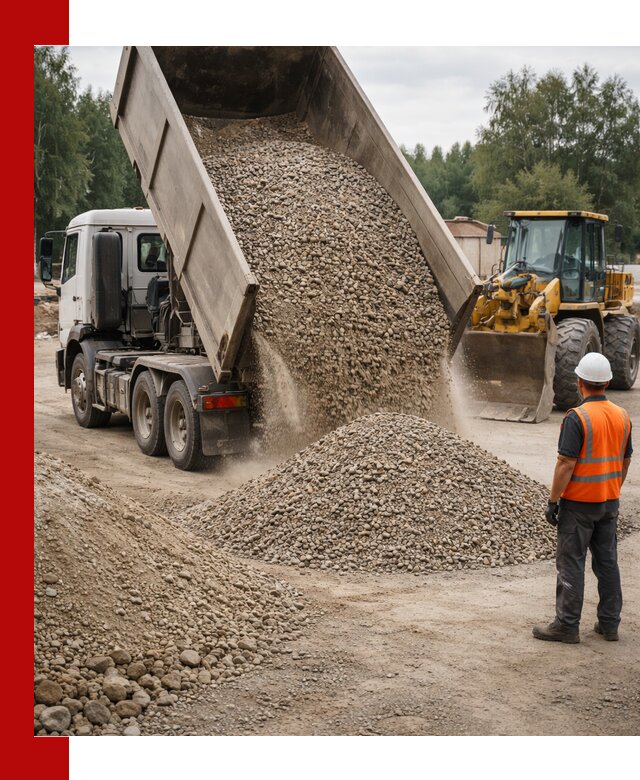 Доставка щпс в Кимрах — щебеночно-песчаная смесь под заборы и дорожки