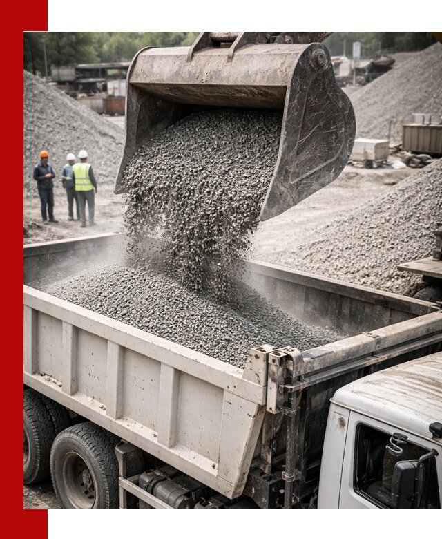 Отсев и крошка для строительства и дорожных работ в Кимрах