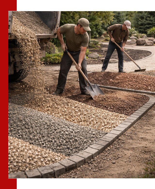 Декоративная крошка для ландшафта в Кимрах — продажа и доставка