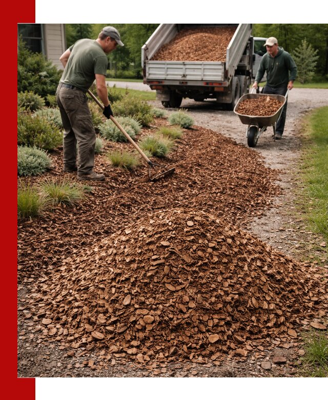 Крошка для мульчирования с доставкой в Кимрах