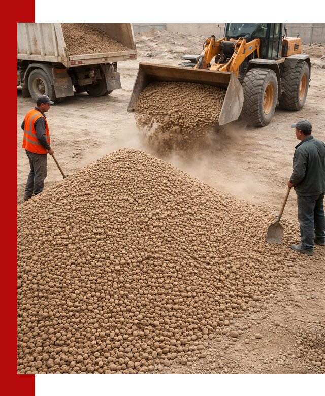 Керамзит фракция 10-20 с доставкой в Кимрах