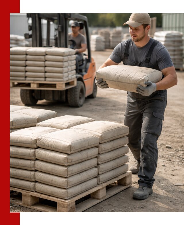 Доставка цемента в мешках оптом и в розницу в Кимрах