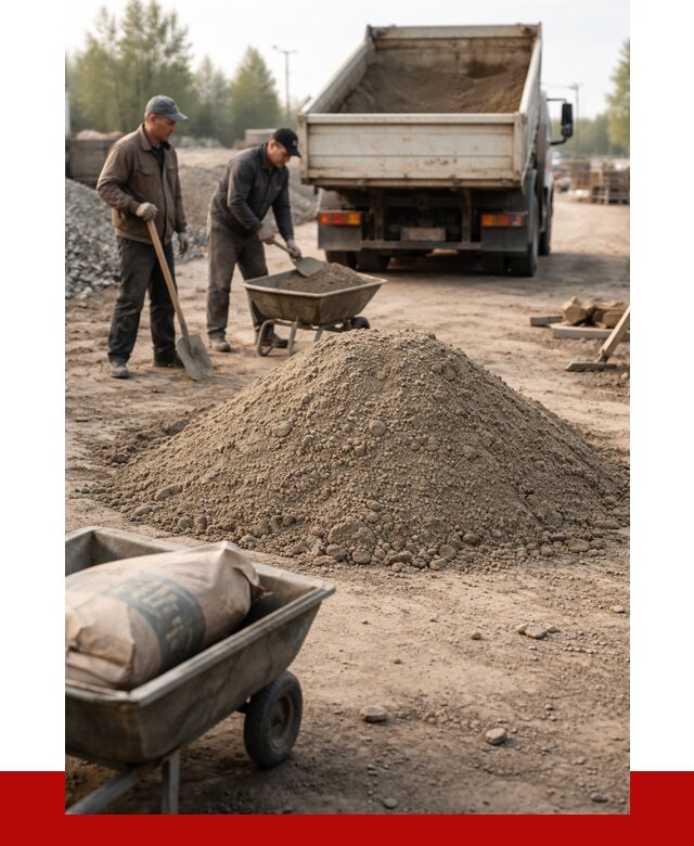 Цементно-песчаная смесь М150 в Кимрах от 4906 р. | ПРОНЕРУДКмы