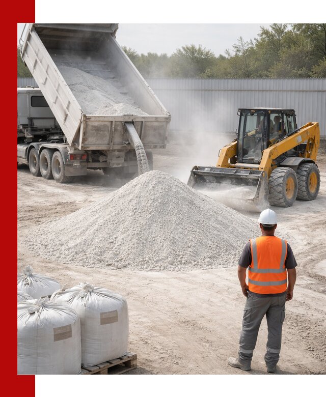 Доставка и продажа известняковой муки в Кимрах