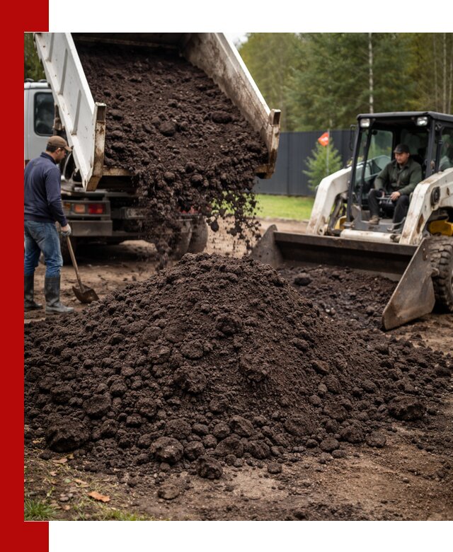Плодородный грунт с доставкой в Кимрах для садов и огородов