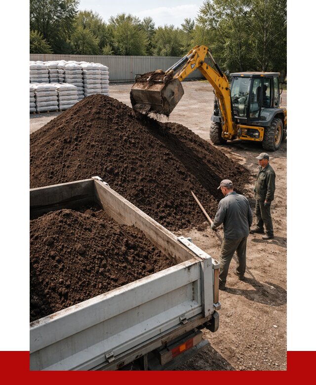 Растительный грунт с доставкой в Кимрах от 3340 р. | ПРОНЕРУДКмы
