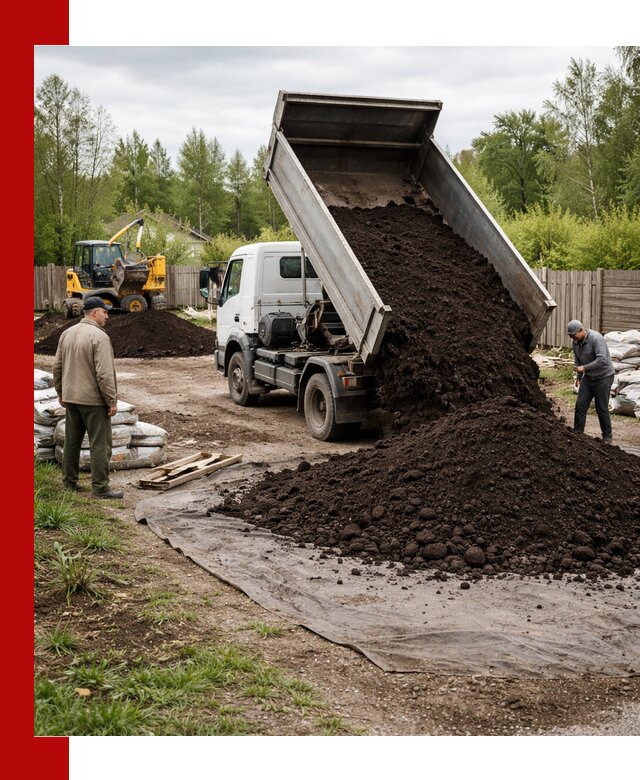 Доставка качественного почвогрунта в Кимрах оптом и в розницу