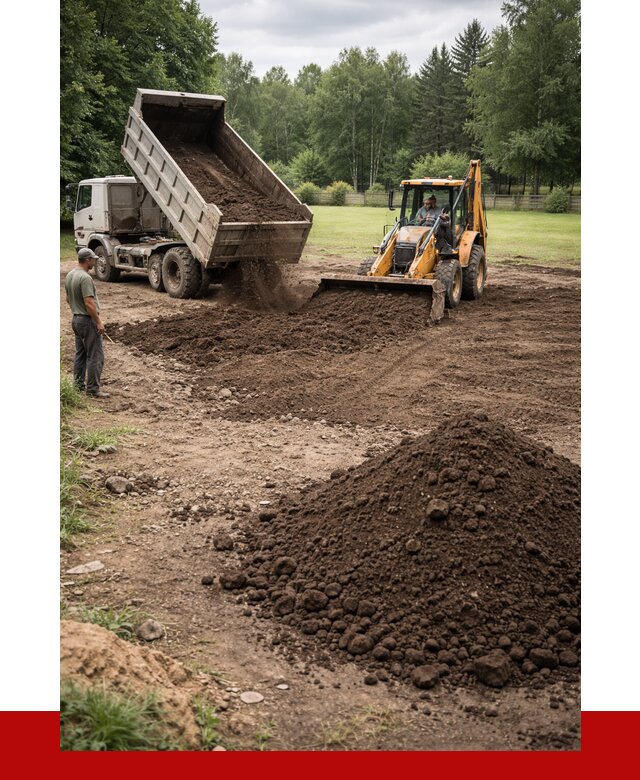 Грунт для выравнивания участка в Кимрах от 1253 р. | ПРОНЕРУДКмы