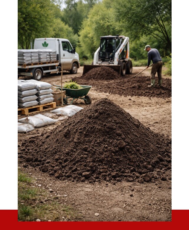 Грунт для озеленения с доставкой в Кимрах от 1879 р. | ПРОНЕРУДКмы