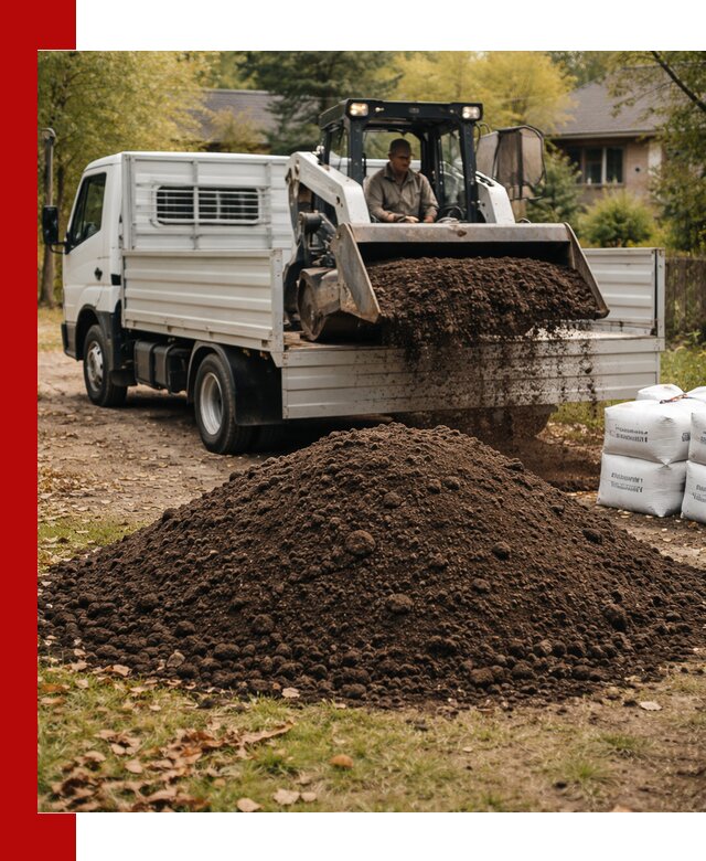 Доставка садовой земли в больших объёмах в Кимрах