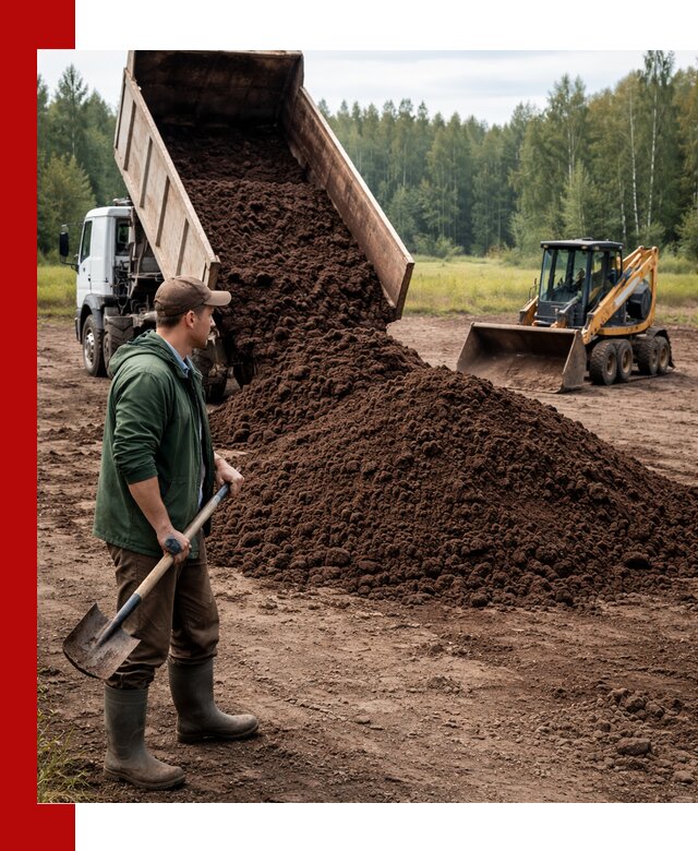 Купить верховой торф с доставкой в Кимрах для садоводства и растений