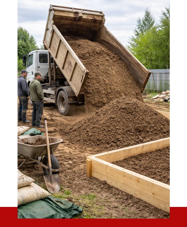Торфо песчаная смесь в Кимрах с доставкой от 1931 р. | ПРОНЕРУДКмы