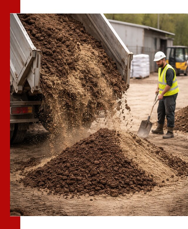 Доставка торфо-песчаной смеси в Кимрах для строительства и озеленения