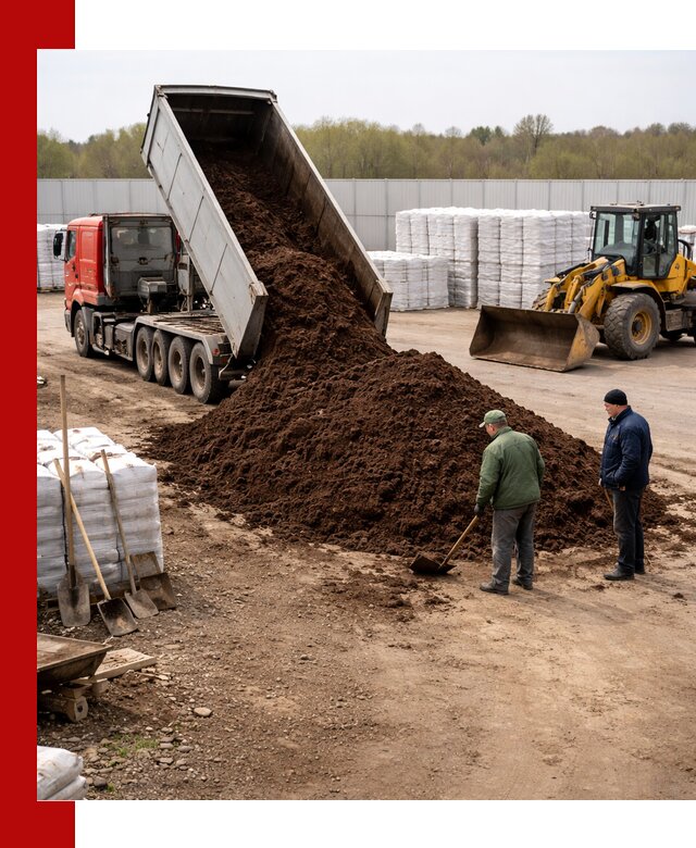 Доставка торфяных смесей оптом и в розницу в Кимрах