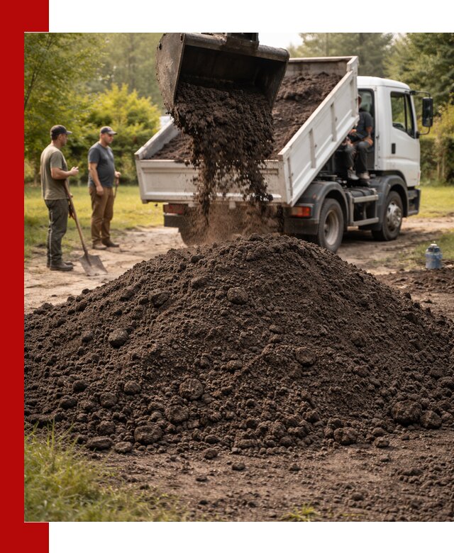 Доставка и продажа чернозема в Кимрах оптом и в розницу