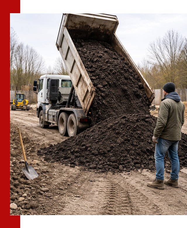 Доставка чернозема навалом в Кимрах быстро и выгодно