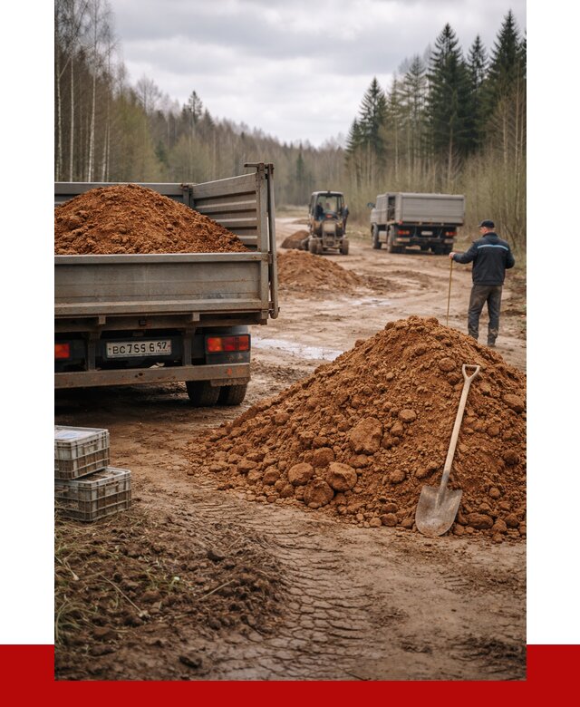 Глина и суглинки в Кимрах от 4698 р. за куб | ПРОНЕРУДКмы