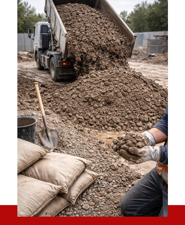 Купить глина для засыпки в Кимрах от 1253 р. за куб | ПРОНЕРУДКмы